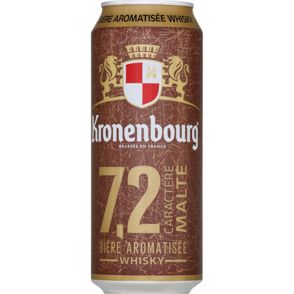 Bière aromatisée whisky Kronenbourg  50cl x1
