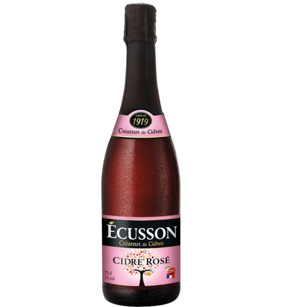 Cidre rosé Ecusson  75cl x1
