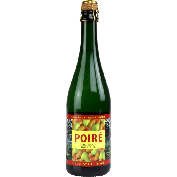 Cidre poiré Les sources du terroir  75cl x1