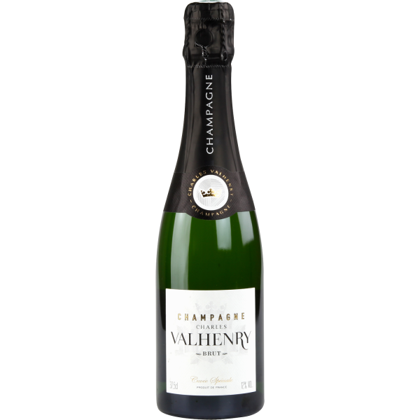 Champagne brut cuvée spéciale CHARLES VALHENRY  37,5cl x1