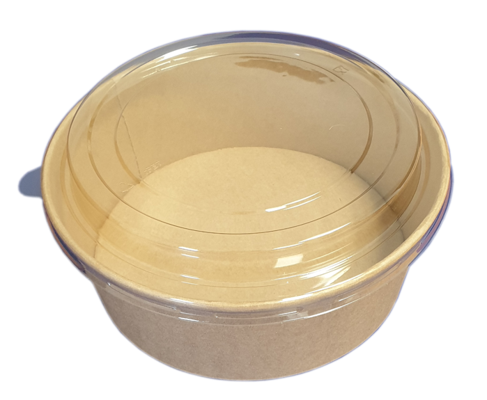 Bol en Pulpe de Bambou + Couvercle en plastique Fraicheur PETX2.000