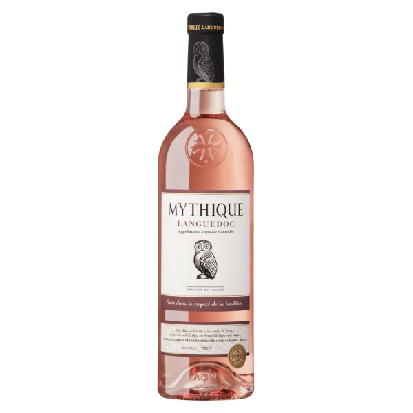 Vin languedoc rosé 2016 Mythique  75cl x1