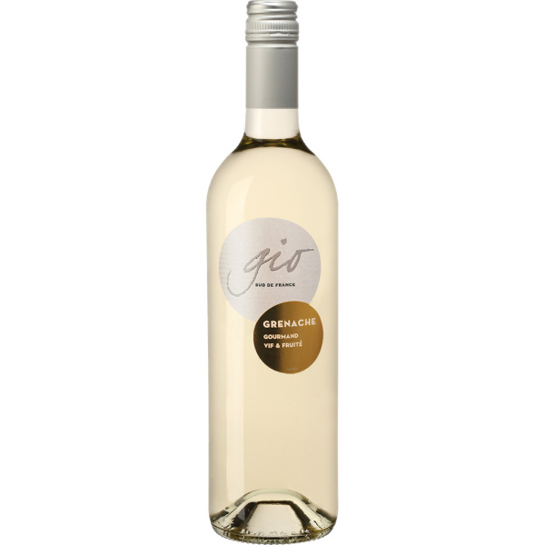Vin pays d'oc blanc GIO  75cl x1