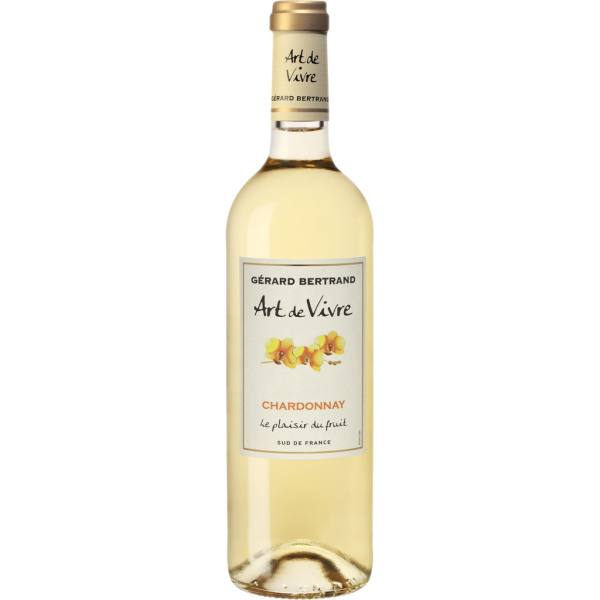 Vin chardonnay blanc ART DE VIVRE  75cl x1