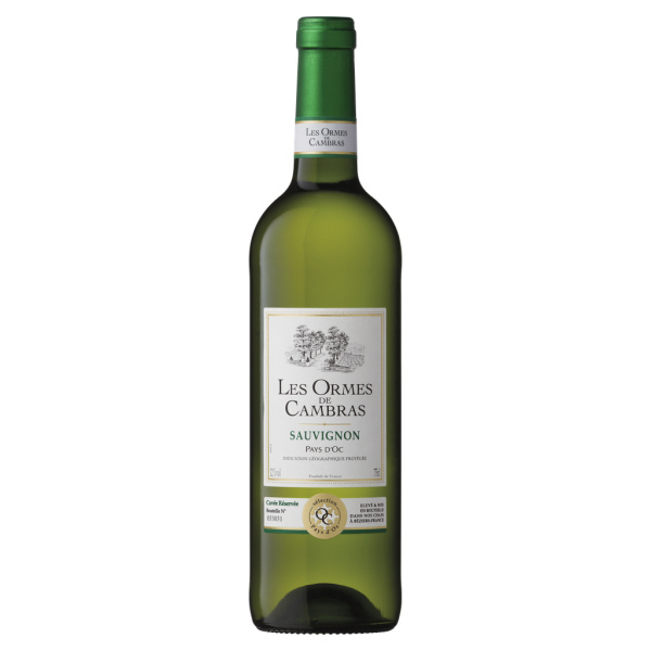 Vin sauvignon blanc Les Ormes De Cambras  75cl x1
