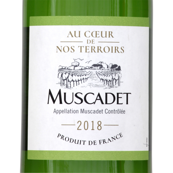 Vin muscadet blanc Leader price  75cl x1