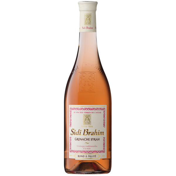 Vin rosé de tunisie grenache syrah Sidi Brahim  75cl x1 168