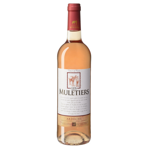 Vin rosé d'ardèche VIGNERONS ARDECHOIS  75cl x1 165