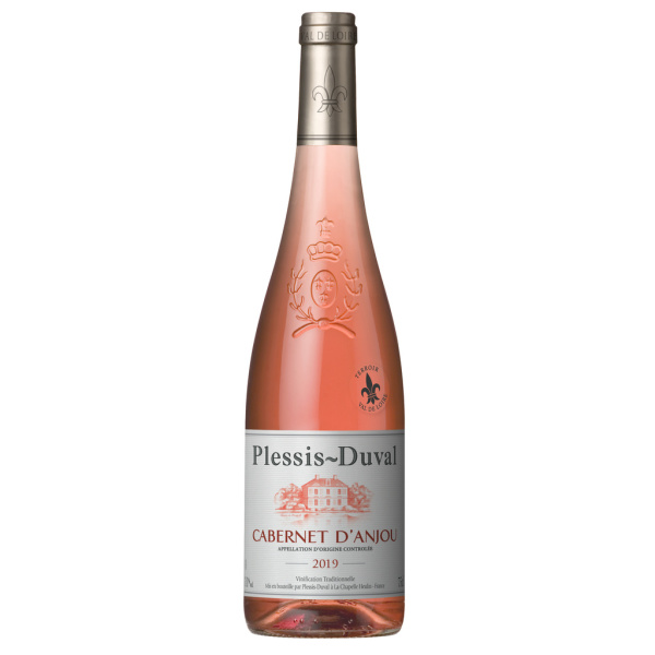 Vin cabernet d'anjou rosé PLESSIS DUVAL  75cl x1 108
