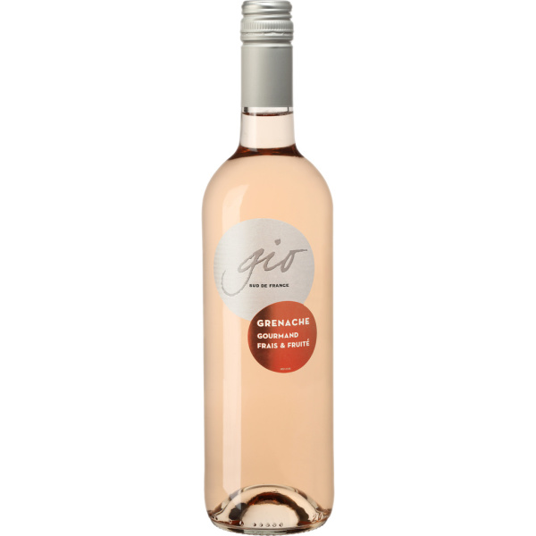 Vin rosé grenache bio GIO   75clx1 99051004