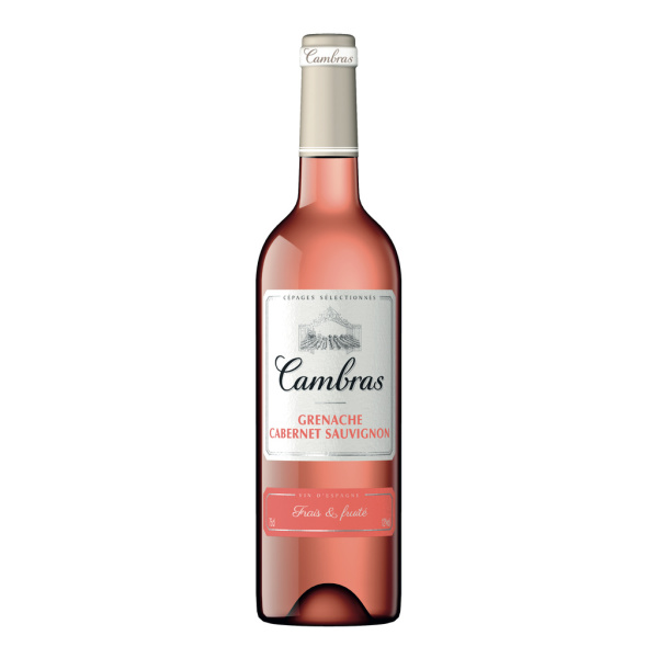 Vin cambras rosé Cambras  75cl x1 109