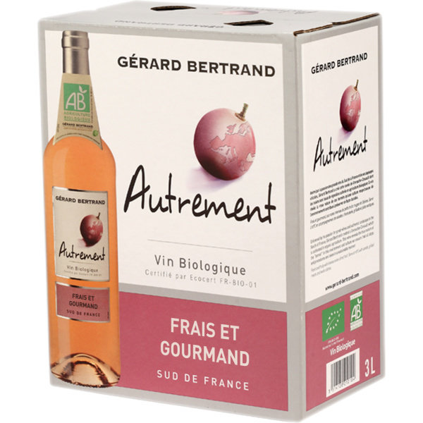 Vin rosé bio Autrement  3l x1 142