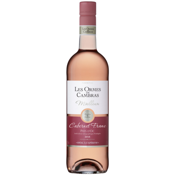 Vin rosé cabernet franc Les Ormes De Cambras  75cl x1 145