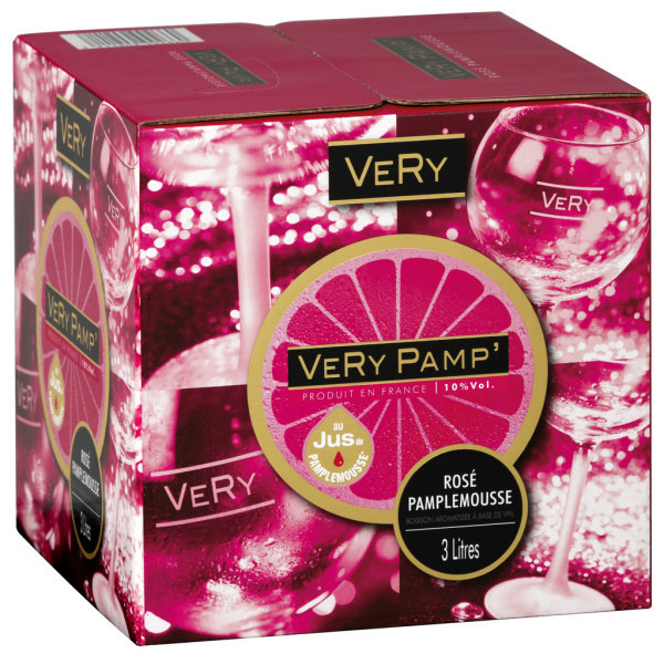 Vin rosé pamplemousse VERY  3l x1 181