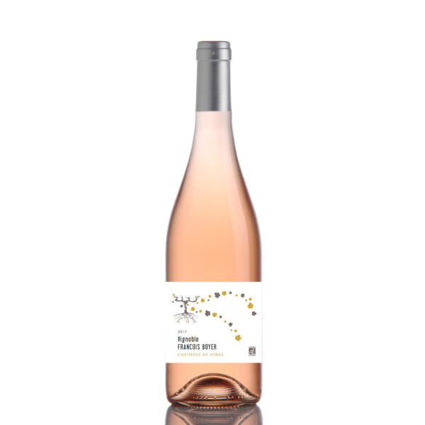 Vin rosé costieres de nimes 2017 VIGNOBLE FRANCOIS BOYER  75cl x1 152