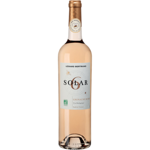 Vin rosé grenache bio igp cevennes Solar 6  75cl x1 172