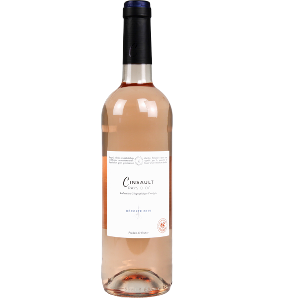 Vin rosé cinsault pays d'oc igp DEFAULT  75cl x1 149