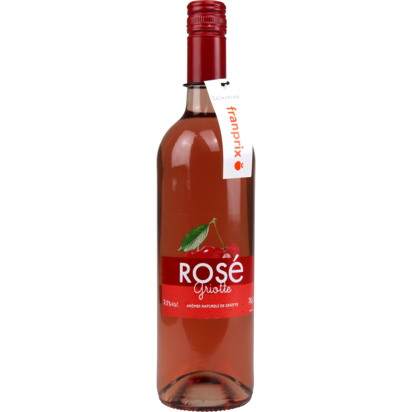 Vin rosé griotte franprix  75cl x1 176
