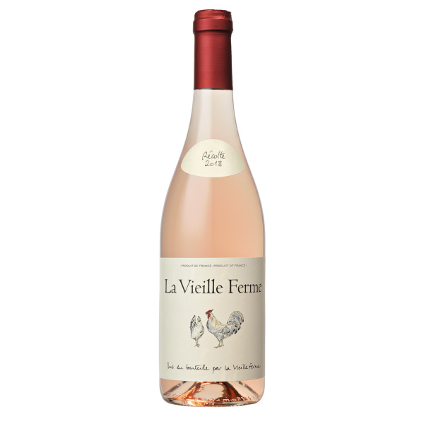 Vin luberon rosé LA VIEILLE FERME LUBERON ROSE 2017 75 CL  75cl x1 118