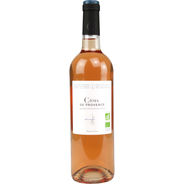 Vin rosé côtes de provence bio DEFAULT  75cl x1 162