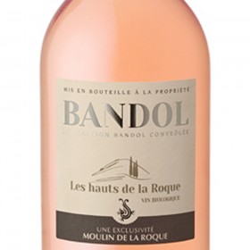 Vin rosé Bandol Bio LES HAUTS DE LA ROQUE_Carrefour