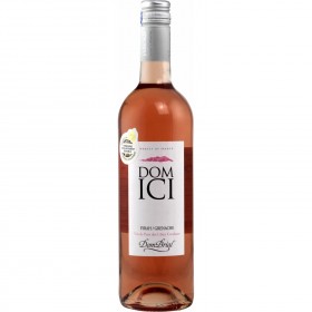 Vin rosé de pays des Côtes Catalanes 2014 DOM ICI_Carrefour