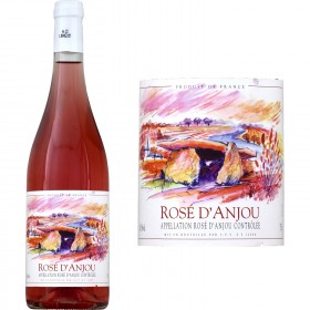 Vin rosé Rosé d'Anjou_Carrefour