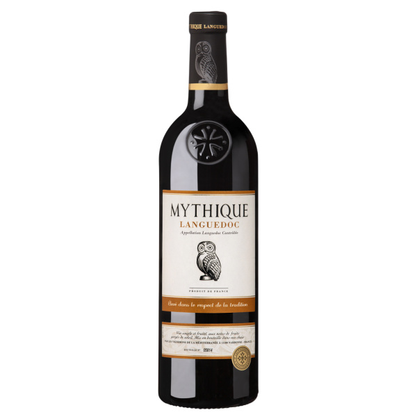 Vin languedoc rouge Mythique  75cl x1 130