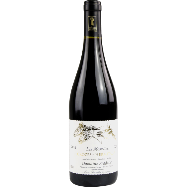 Vin rouge crozes hermitage DOMAINE PRADELLE  75cl x1 258