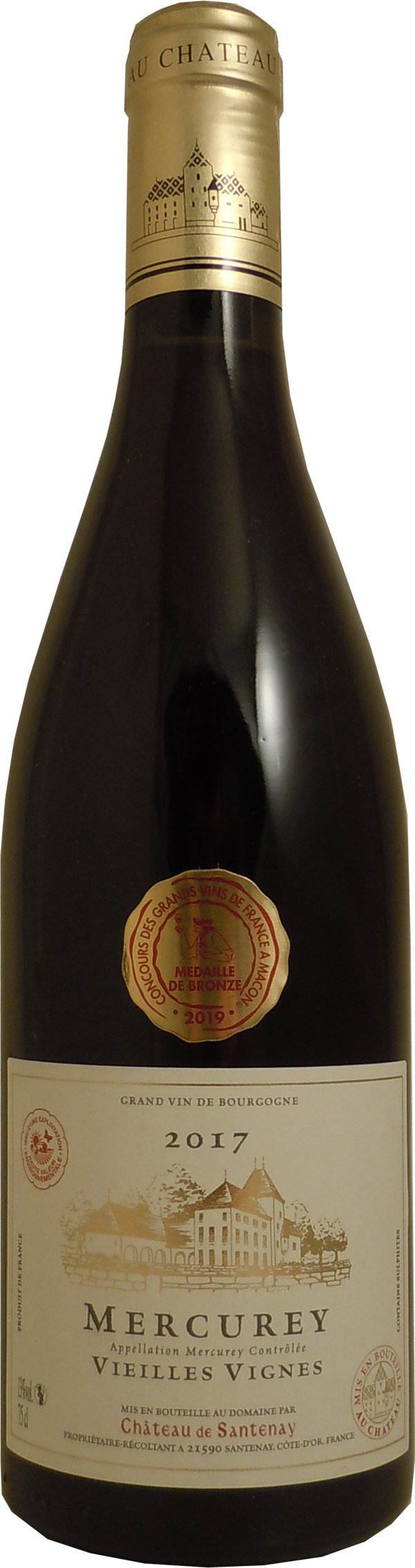 Vin rouge château de Santenay Château De Santenay  75cl x1 247