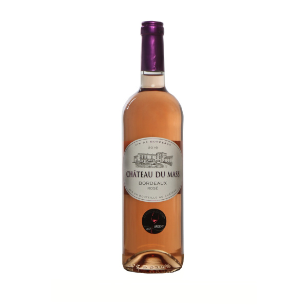 Vin bordeaux rosé NoBrand  75cl x1 108