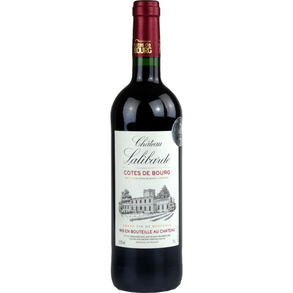 Vin rouge côtes de bourg CHÂTEAU LALIBARDE  75cl x1 266