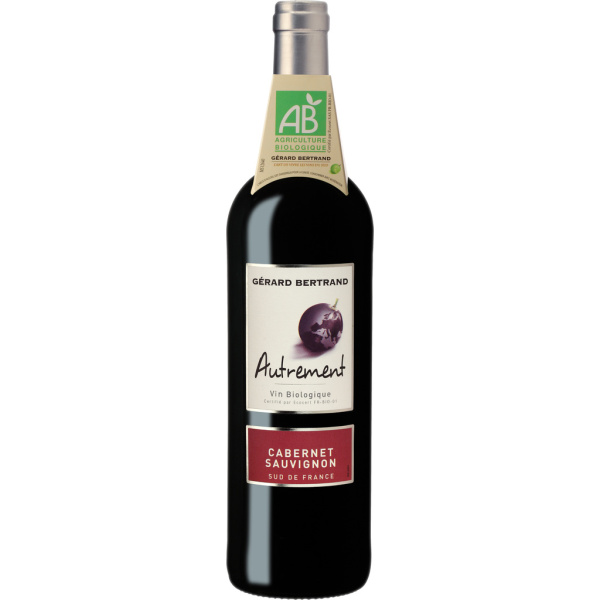 Vin rouge cabernet sauvignon bio Autrement  75cl x1 238