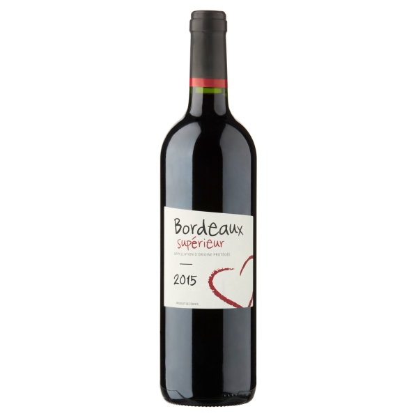Vin rouge bordeaux supérieur franprix  75cl x1 226