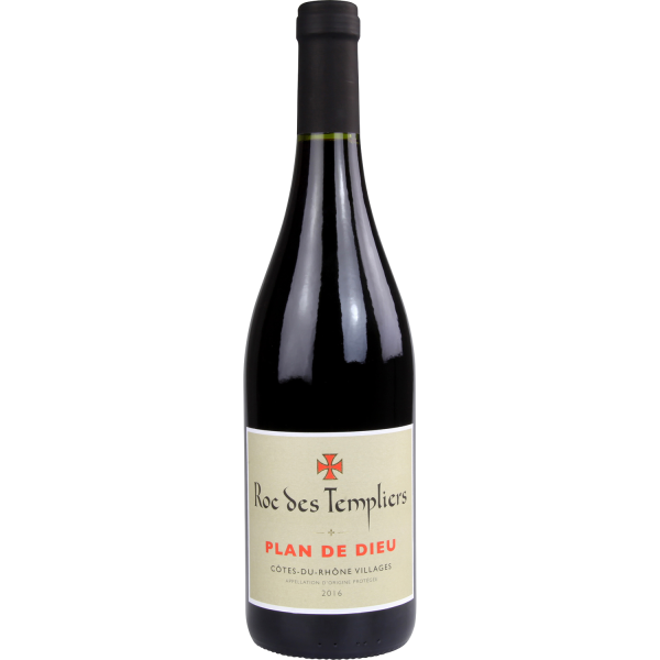 Vin côtes du rhône village rouge ROC DES TEMPLIERS  75cl x1 126