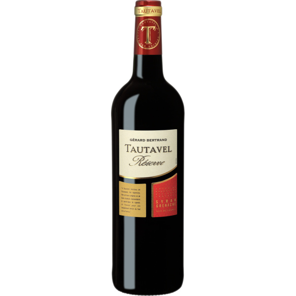 Vin rouge tautavel réserve 2016 TAUTAVEL  75cl x1 332
