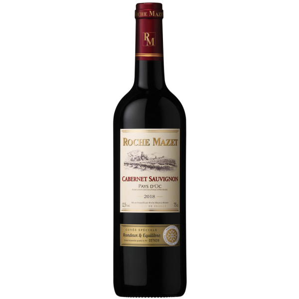 Vin rouge cabernet sauvignon Roche Mazet  75cl x1 232