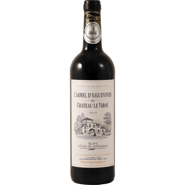 Vin rouge blayes Carmel Aiguevives  75cl x1 204