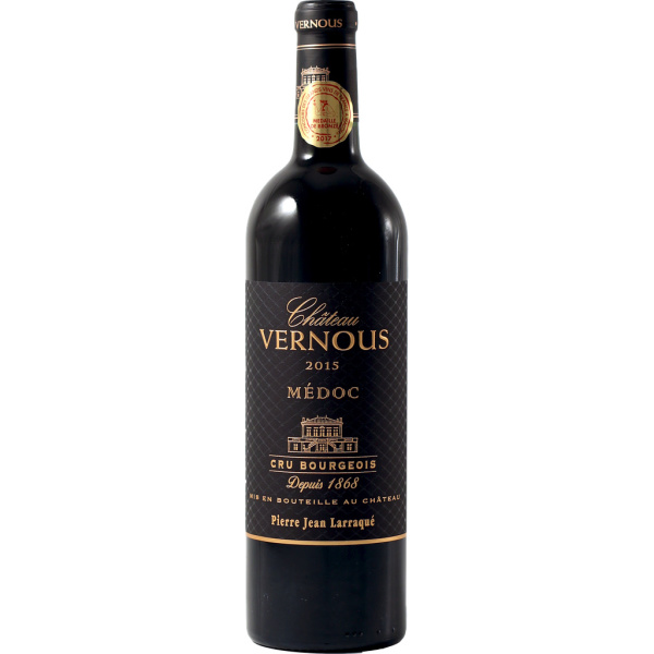 Vin rouge médoc Château Vernous  75cl x1 311
