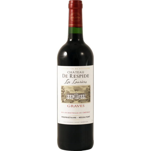 Vin rouge Château de Respide, Les Lauriers  75cl x1 155
