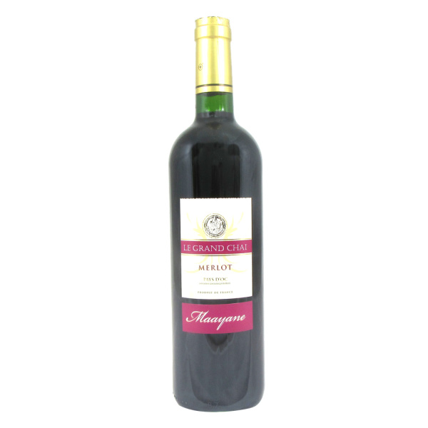 Vin rouge merlot Maayane  75cl x1 299
