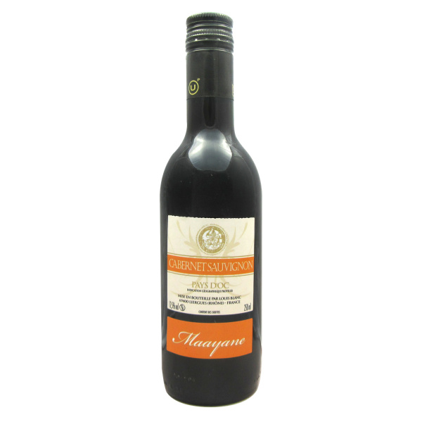 Vin rouge cabernet sauvignon MAAYANE  25cl x1 236