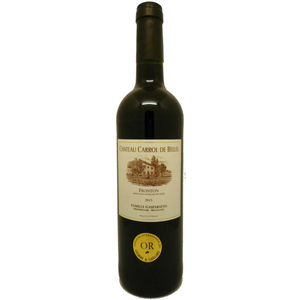 Vin fronton rouge Château Carrol de Bellel  75cl x1 128