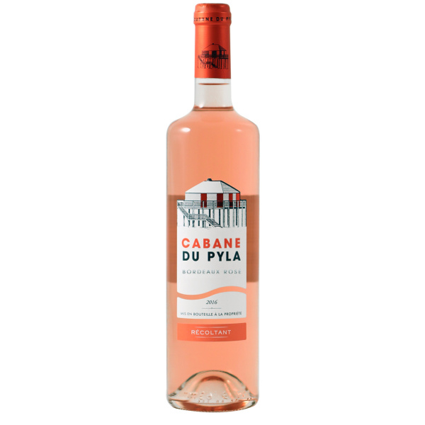 Vin bordeaux rosé Cabane du Pyla  75cl x1 107