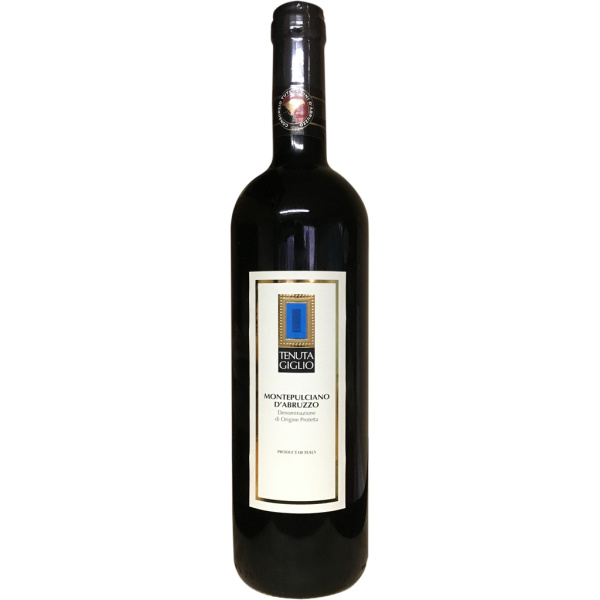 Vin montepulciano doc abbruzzes tenuta giglio Giglio  75cl x1 132