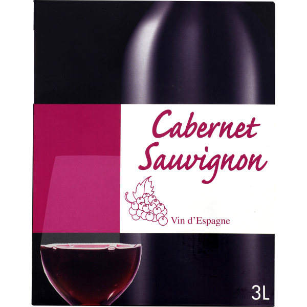 Vin rouge espagnol Cabernet Sauvignon DEFAULT  3l x1 284