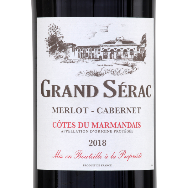 Vin rouge Grand Sérac NoBrand   75cl x1 99107467