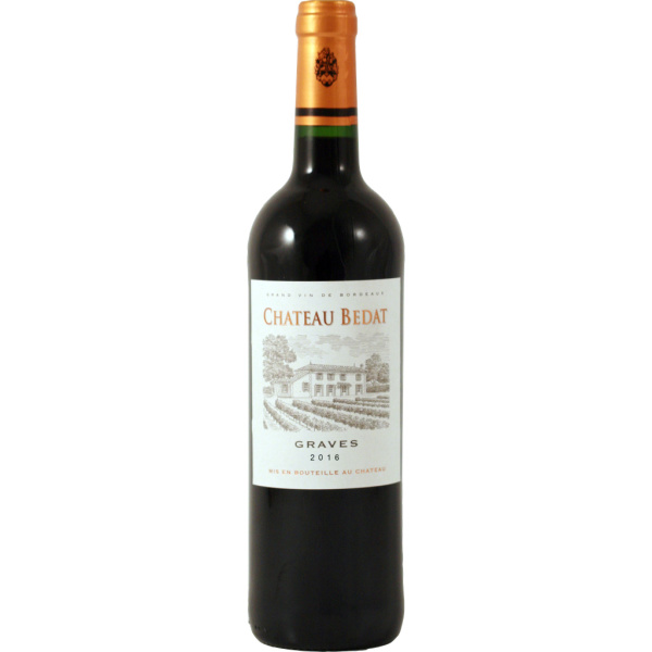 Vin rouge graves Château Bedat  75cl x1 289