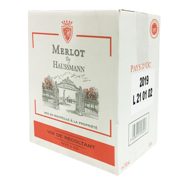 Vin rouge merlot NoBrand  75cl x1 298