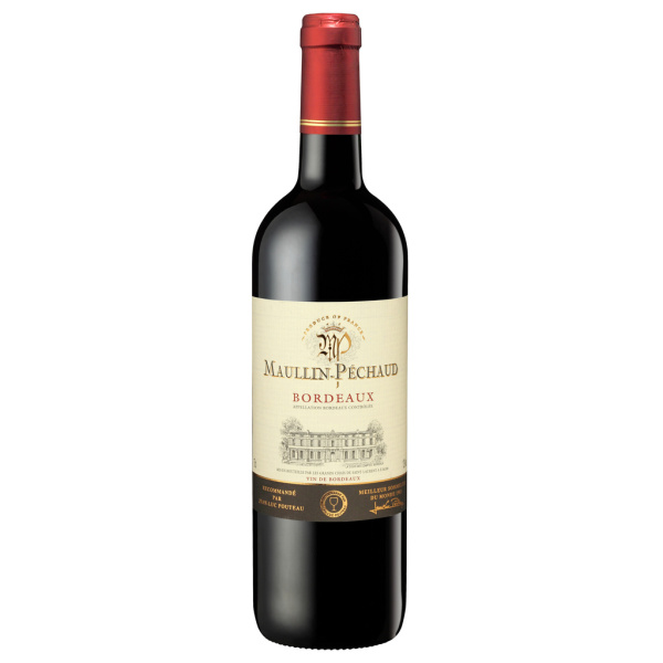Vin bordeaux rouge NoBrand  75cl x1 109